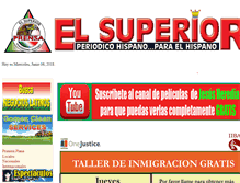 Tablet Screenshot of elsuperior.com